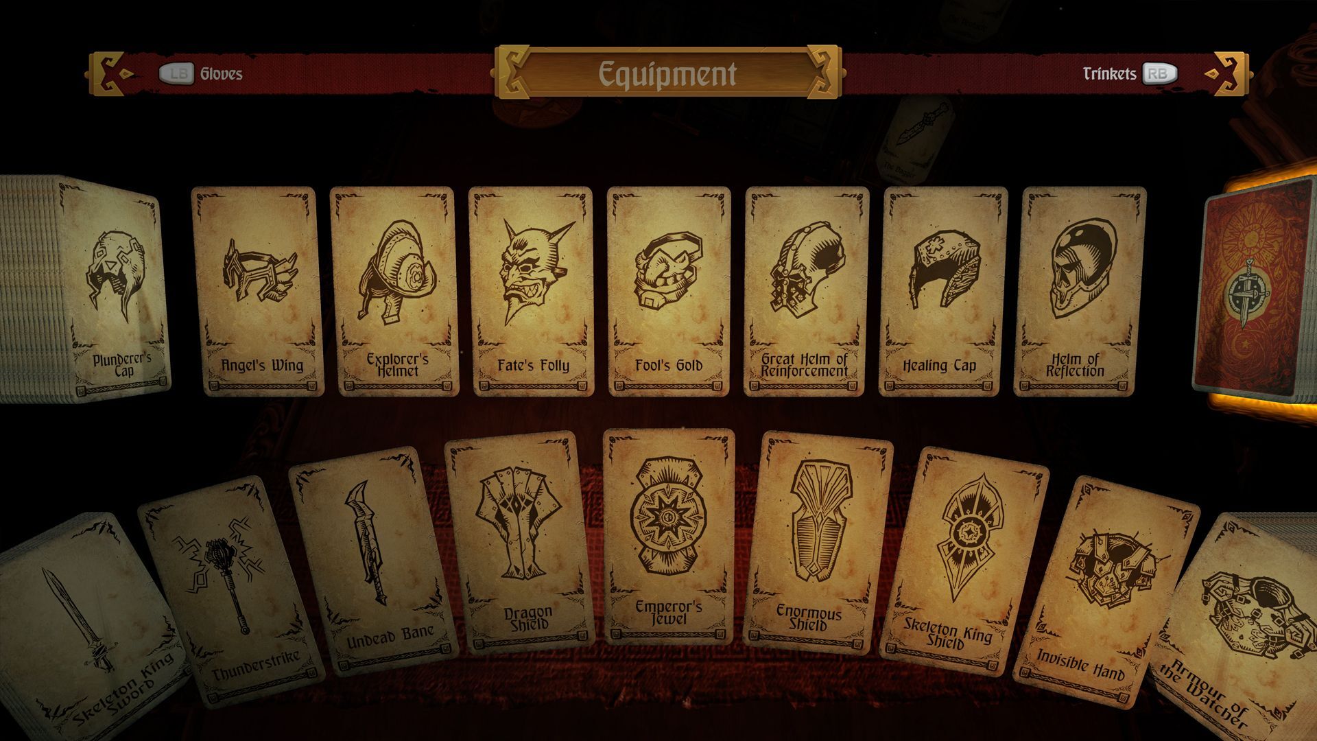 hand of fate card list