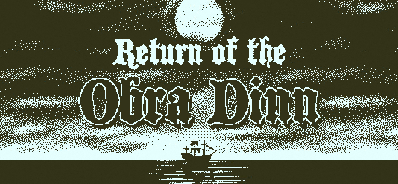 Lets cold. Игра Return of the obra Dinn. Return of the obra Dinn лого. Return of the obra Dinn обложка.