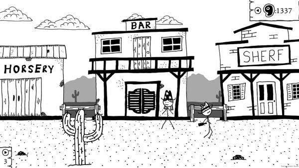 playing game set in the wild west of the Kingdom of Loathing universe Download Game  West of Loathing