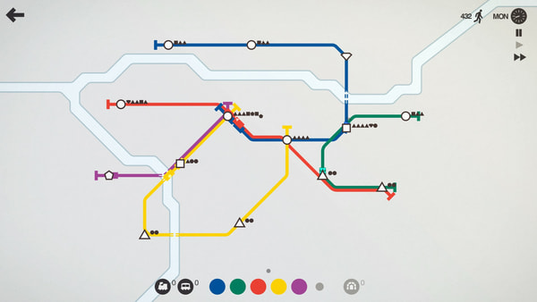 Mini Metro screenshot 1