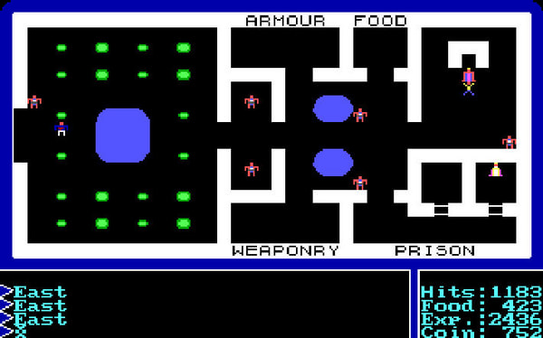hordes of nightmarish creatures stalk forth from the lair of Mondain the Wizard to devast Download Game Ultima 1+2+3